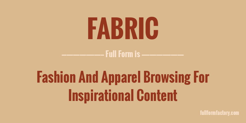 fabric-full-form