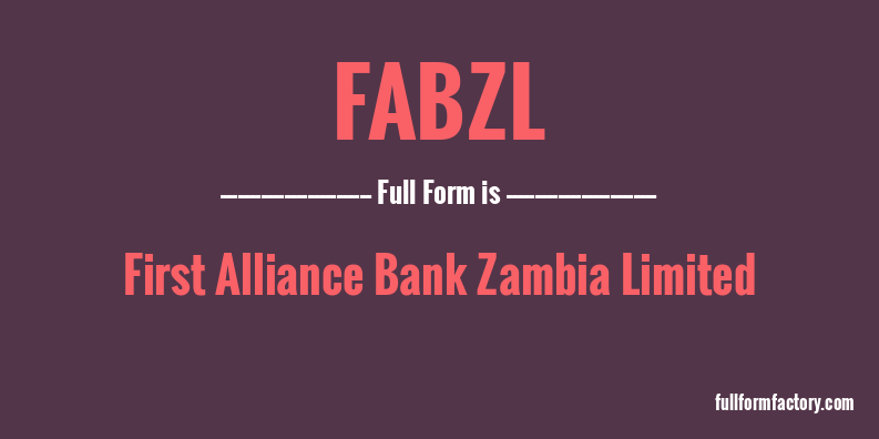 fabzl-full-form