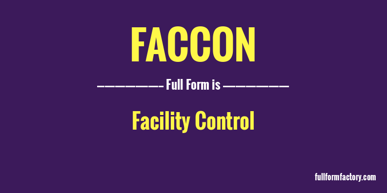 faccon-full-form