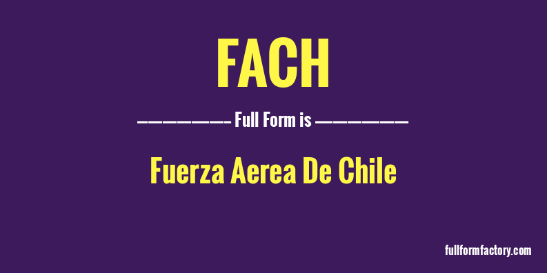 fach-full-form