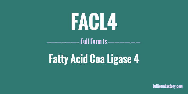 facl4-full-form