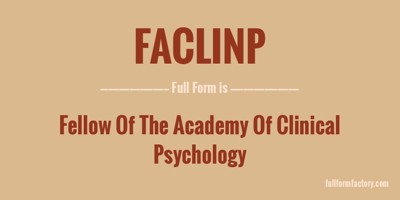 faclinp-full-form