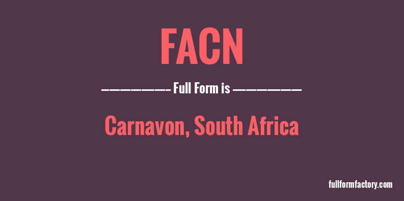 facn-full-form
