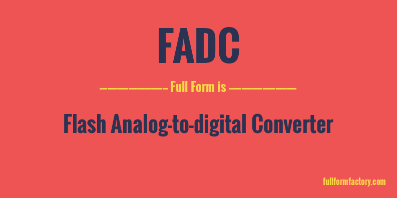 fadc-full-form