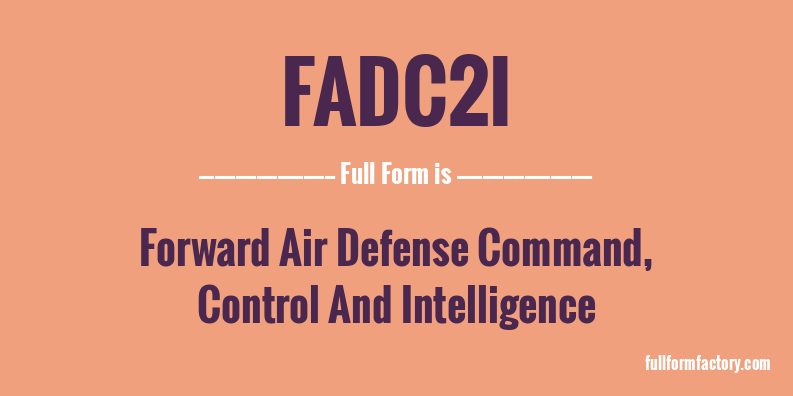 fadc2i-full-form