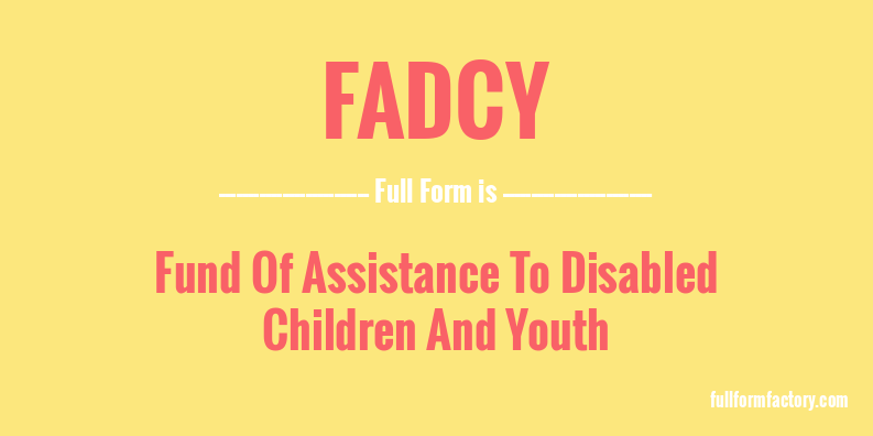 fadcy-full-form