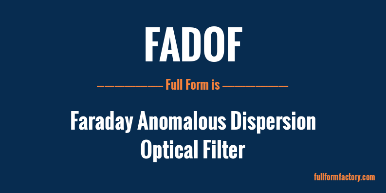 fadof-full-form
