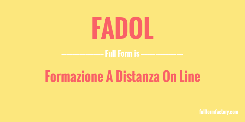 fadol-full-form