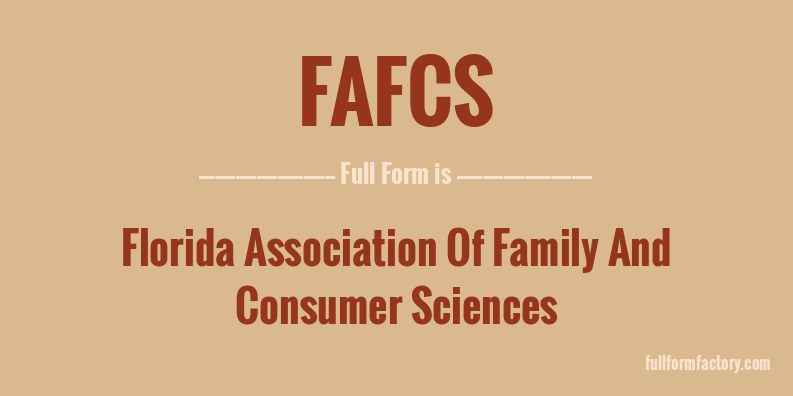 fafcs-full-form