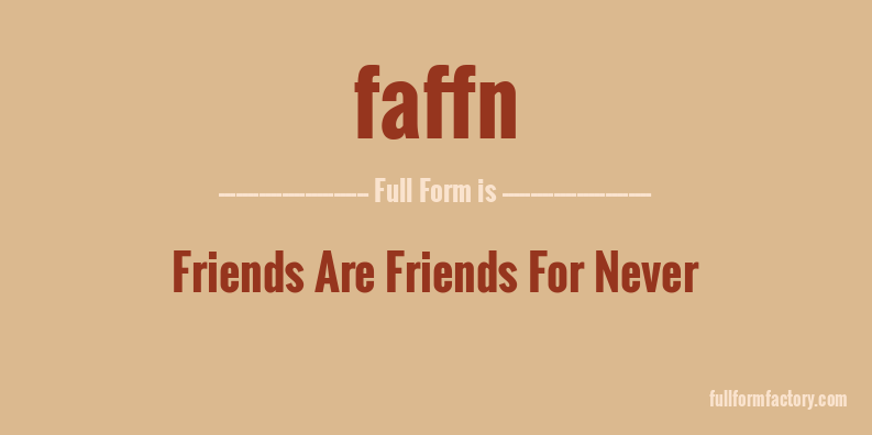 faffn-full-form