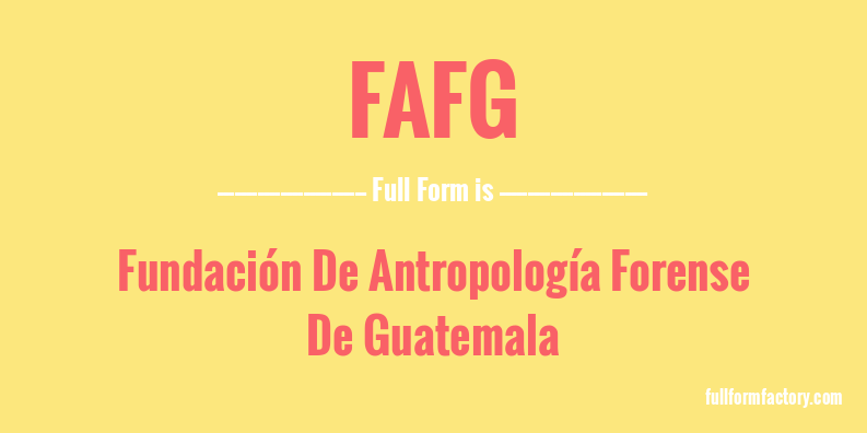 fafg-full-form