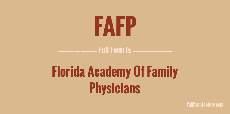 fafp-full-form