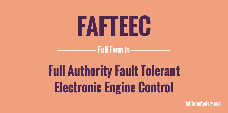 fafteec-full-form