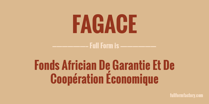 fagace-full-form