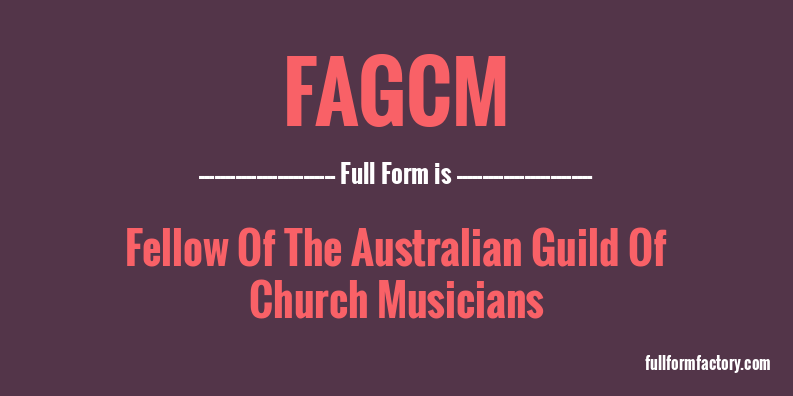 fagcm-full-form