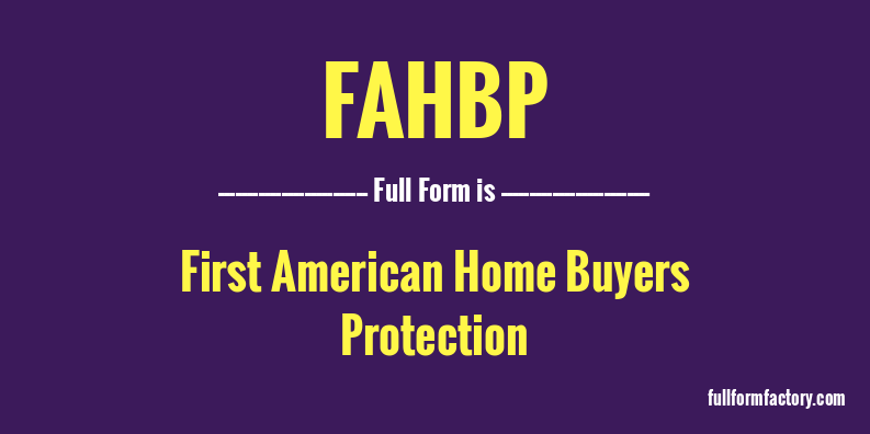 fahbp-full-form