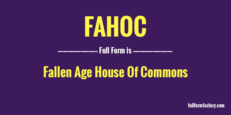 fahoc-full-form