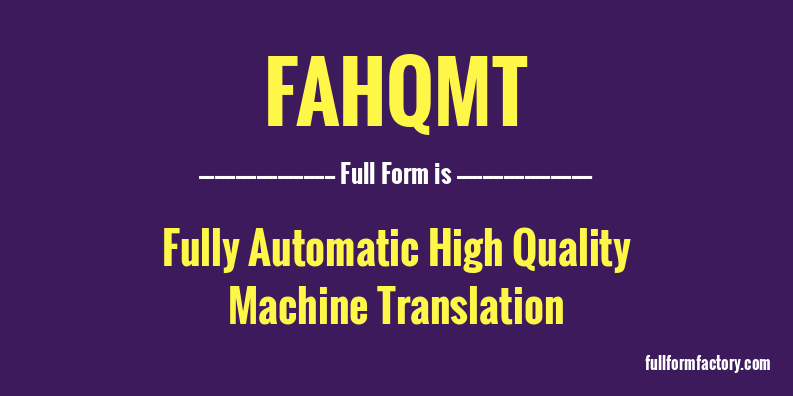 fahqmt-full-form