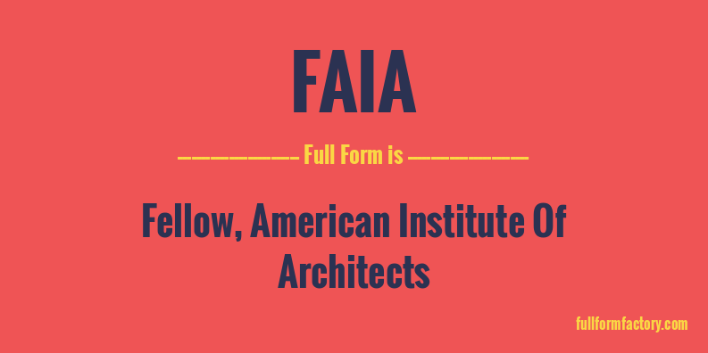 faia-full-form