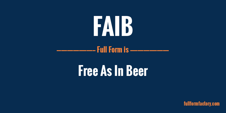faib-full-form