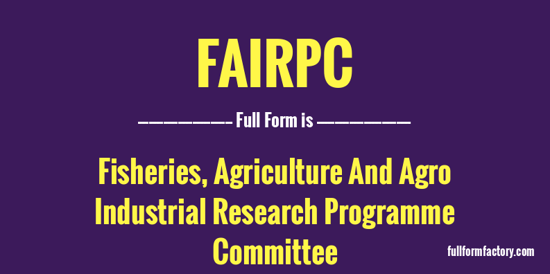 fairpc-full-form