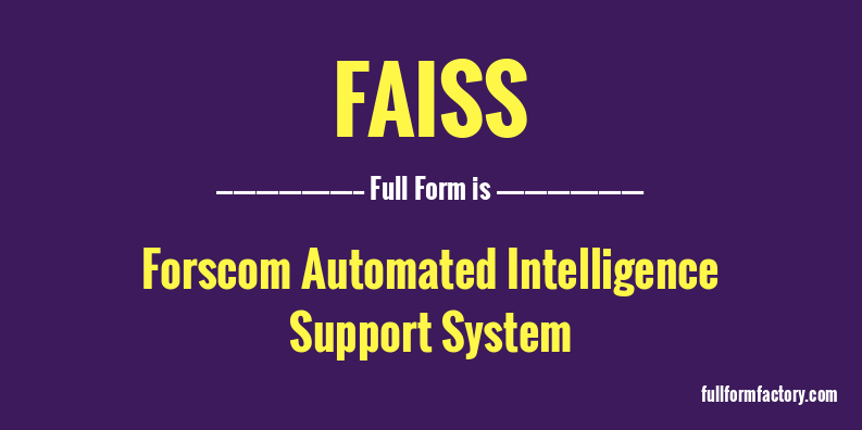 faiss-full-form