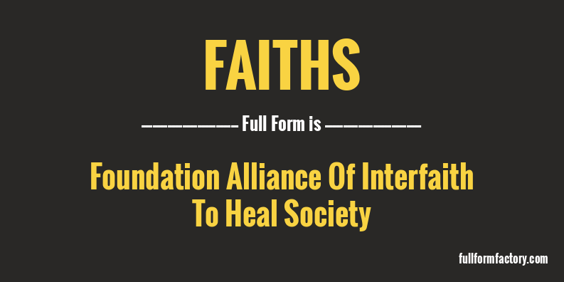 faiths-full-form