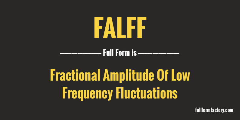 falff-full-form
