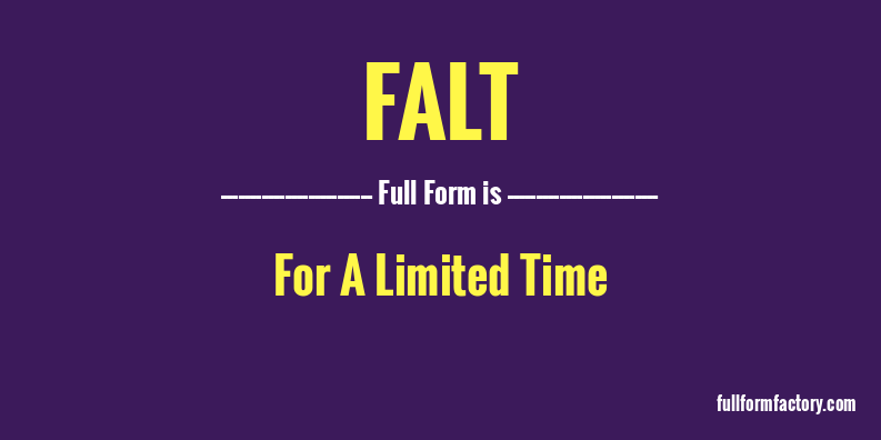 falt-full-form