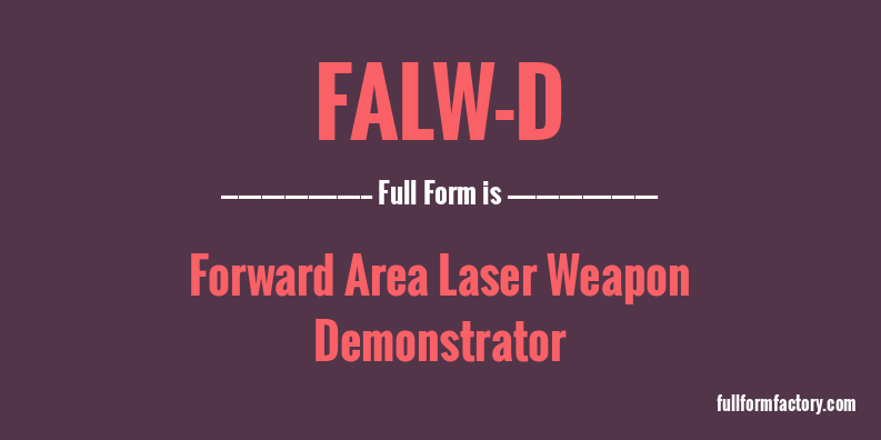 falw-d-full-form
