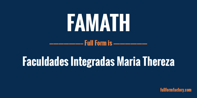 famath-full-form