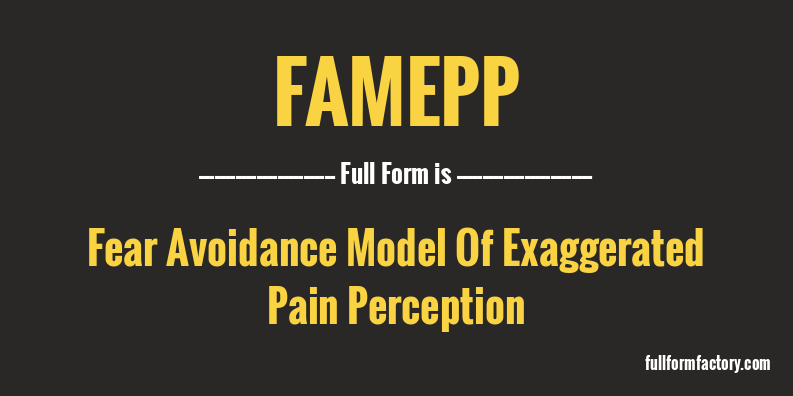 famepp-full-form