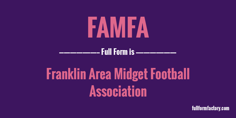 famfa-full-form