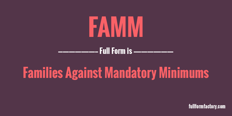 famm-full-form