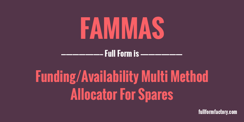 fammas-full-form