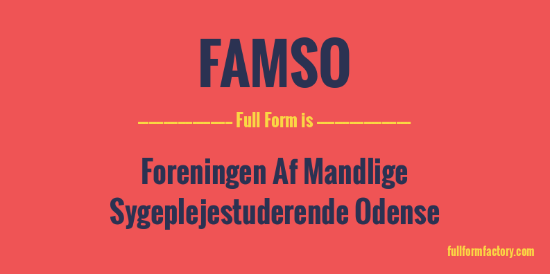 famso-full-form