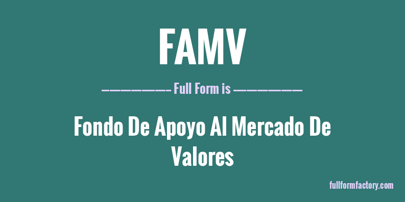 famv-full-form
