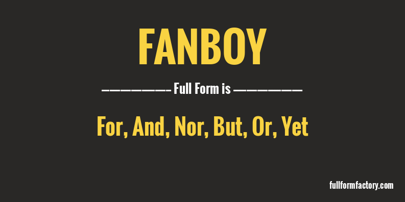 fanboy-full-form