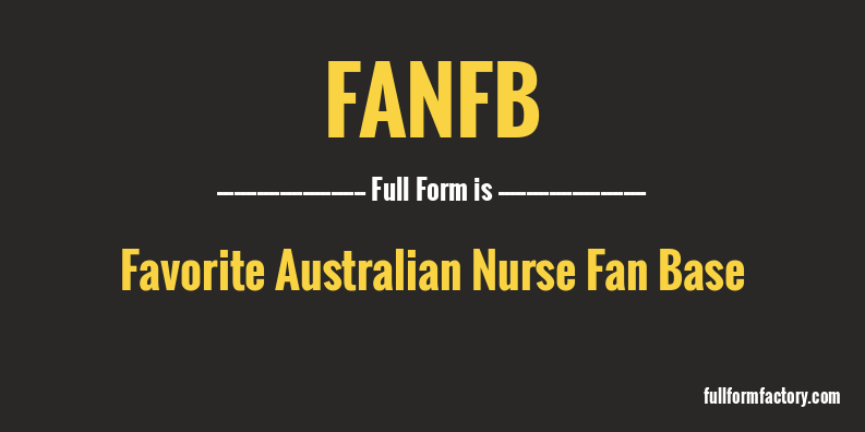 fanfb-full-form