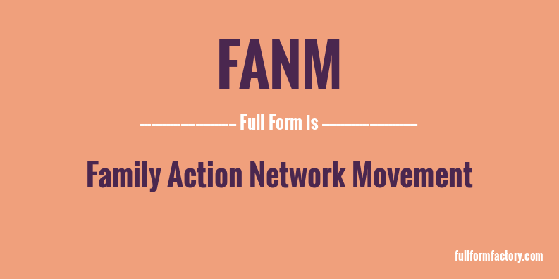 fanm-full-form