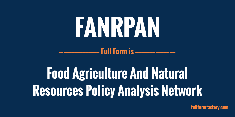 fanrpan-full-form