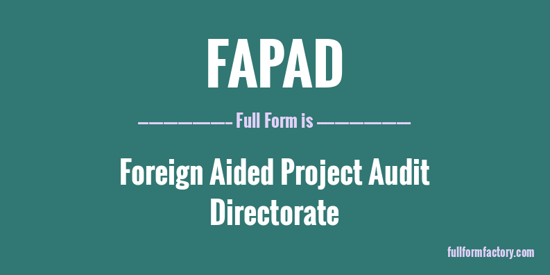 fapad-full-form