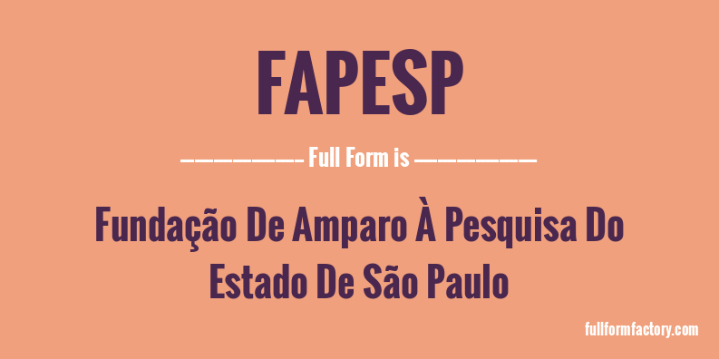 fapesp-full-form