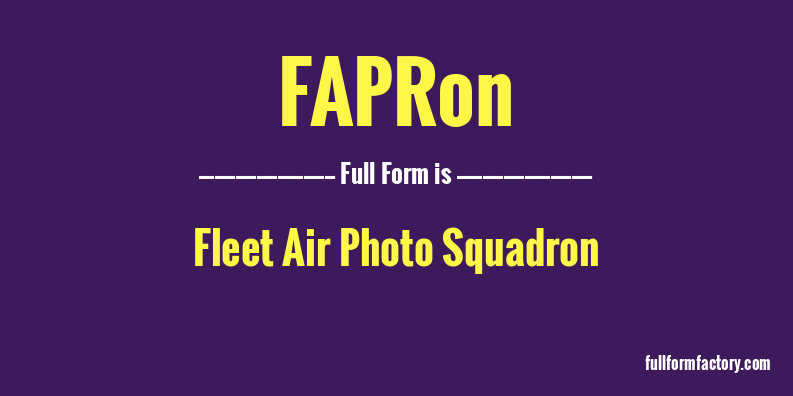 fapron-full-form