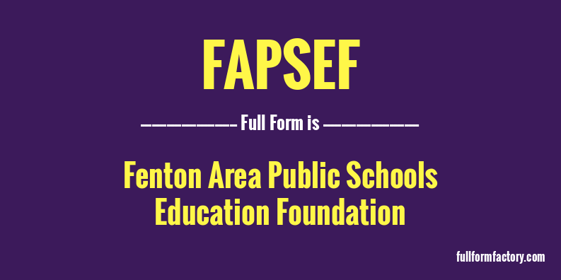 fapsef-full-form