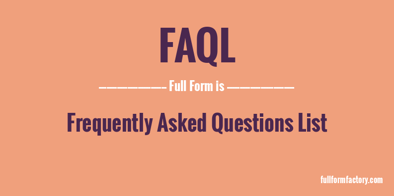 faql-full-form