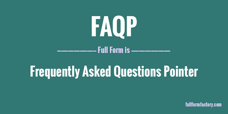 faqp-full-form