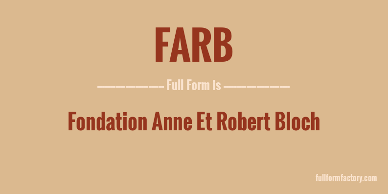 farb-full-form