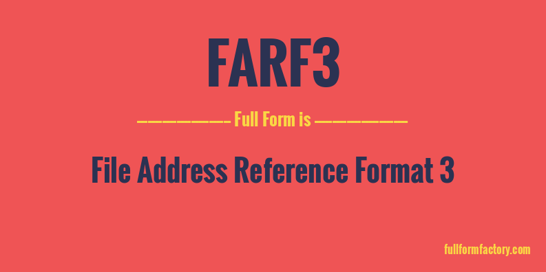 farf3-full-form