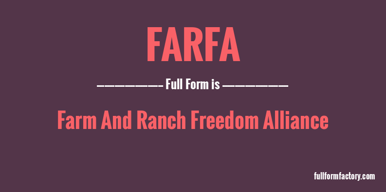 farfa-full-form